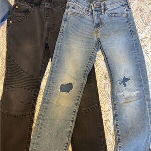 Stylish Blue and Black boys Jeans